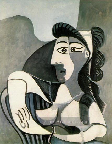 Frau dans un fauteuil Buste 1962 kubist Pablo Picasso Ölgemälde